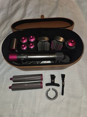 Dyson Airwrap Complete Set - Grey and Fuchsia